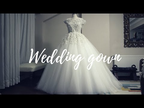 MAKING A WEDDING GOWN | BALL GOWN MAKING A WEDDING GOWN | BALL GOWN