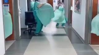 Big, big booty, what you got funny doctors and nurses dance when there's no patient 😂😂 #viral