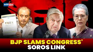 BJP's Sudhanshu Trivedi questions Congress on ties with George Soros