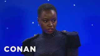 Danai Gurira On Wakanda Opening Itself Up To The World | CONAN on TBS