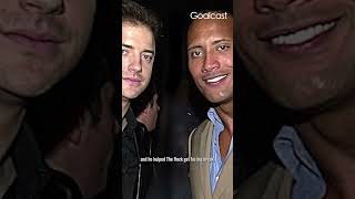 How The Rock Betrayed Brendan Fraser At His Lowest Point - Part 1 #shorts