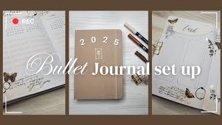 My First Bullet Journal Set Up ✨️ 2025