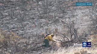 Crater Road fire 80% contained, no fire growth reported