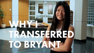 Why I Transferred to Bryant: Sophie Cooper