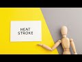 heat exhaustion vs. heat stroke toolbox talk by ally safety