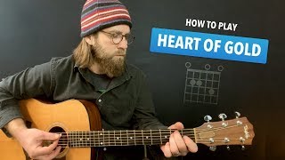 🎸 Heart of Gold • guitar lesson w/ intro tab & chords (Neil Young)