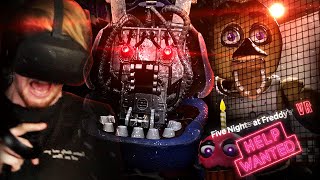 FNAF IN VR.. I CAN NOT HANDLE THIS. || FNAF VR: Help Wanted (Part 1)