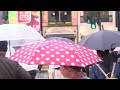 tokyo on a rainy day sony pxw fs5 super slow motion