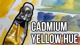 Cadmium Yellow Hue - W\u0026N Cotman Watercolors | The Paint Show 44