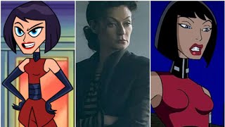 Evolution of Madame Rouge in Cartoons and Shows. (DC comics)