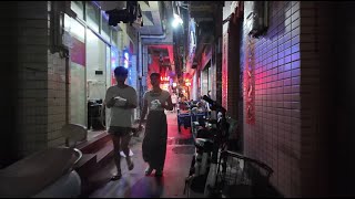 4K｜城中村之夜｜擁擠而繁華的底層生活｜Explore China's Urban Villages at Night