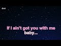 if i ain t got you alicia keys karaoke 【with guide melody】 instrumental