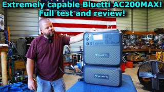 Bluetti AC200MAX Full test and review! A very capable power station! #741