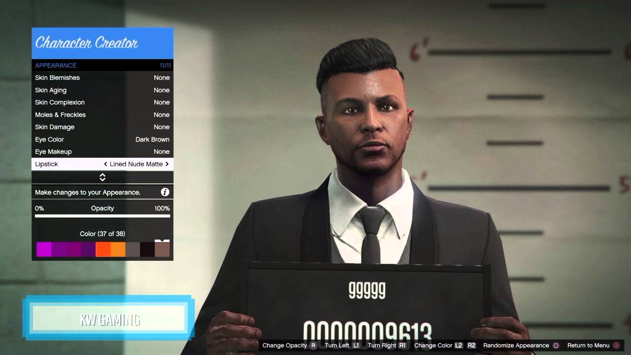 How To Make A Good Looking Black Male Character In Gta 5 Online Youtube.