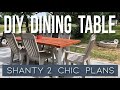 Building An Outdoor Dining Table - Shanty2Chic Design