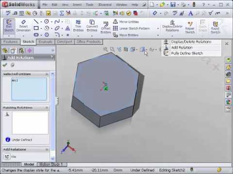 Solidworks Hexheadbolt Youtube