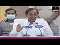 cm kcr hindi speech for india cm kcr press meet on union budget 2022 telangana mirror tv