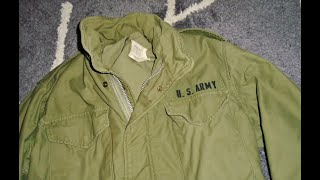 M65 FIELD JACKET - U.S. ARMY - FLEA MARKET FIND - PONTIAC, ILLINOIS - THRESHERMEN'S REUNION 2022