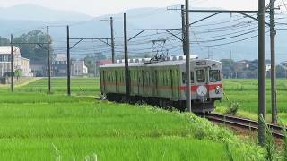 北陸鉄道石川線7100形 小柳駅到着 Hokuriku Railroad Ishikawa Line 7100 series EMU