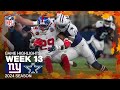 New York Giants vs. Dallas Cowboys Game Highlights | NFL 2024 Season Week 13