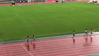 2019山口県中学通信陸上 女子共通800m予選1組