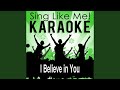 One Heart (Karaoke Version With Guide Melody)