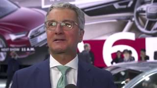 Geneva Motor Show 2018 - Interview Rupert Stadler, Audi