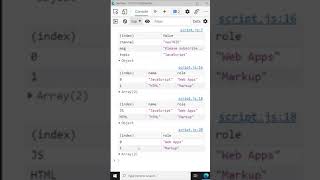 console.table() for objects - JavaScript Tutorial for Beginners