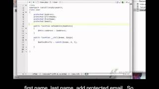 Advanced PHP Closed Captioned - Magic Methods, Getters and Setters Part 2