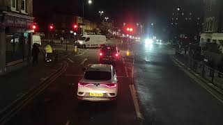 144 bus route (DW482 LJ61CCN) wood green high road to Tottenham lane