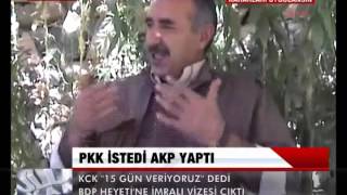 PKK İSTEDİ, AKP YAPTI