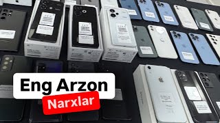 15 января 2025 г. Eng arzon narxlarda samsung redmi iphone va flagman A+ telefonlar narxlari haqida