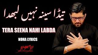 Tera Seena Nahi Labda | Mir Hasan Mir | Lyrics Noha | Bibi Sakina s.a