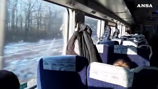 Ucraina : in treno da Kiev a Leopoli, via dalla tensione