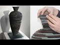 ASMR | MAKING a VASE for CHELSEA FLOWER SHOW  | James Parker Sculpture