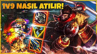 WUKONG İLE NASIL SCALE OLUP TAŞINABİLİR? | Wukong vs. Mordekaiser