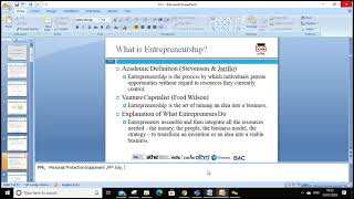 Pearson BTEC HND   Entrepreneurship & SMB LO1 2020 07 20