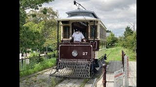 京都市梅小路公園のチンチン電車