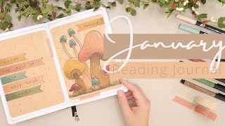 January Reading Journal Setup | January Book Journal | Reading Planner Reading Journal Plan with Me