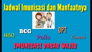 Jadwal Imunisasi Dasar pada bayi 0-9 Bulan dan manfaatnya