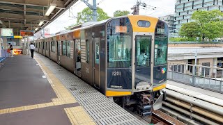 【1000系の本線急行運用】阪神1000系1201F 尼崎発車