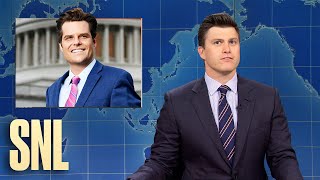 Weekend Update: Matt Gaetz Under Investigation - SNL