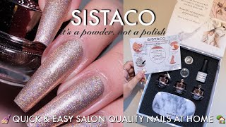 DIY Nails at Home with Sistaco Nail Powder (super quick and easy!) | Part I