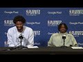 Joel Embiid & Tyrese Maxey talks Game 6 Loss vs Knicks, Postgame Interview