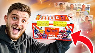 BOX BREAK!! | Panini Premier League 2023 STICKER COLLECTION!! (100 Pack Opening!)