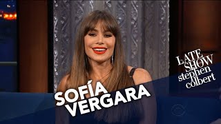 Sofía Vergara Gives Stephen Her Underwear