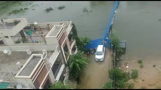 #floods #hyderabad  #ameenpur #bandamkommu   Because of encroachments