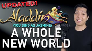 A Whole New World (Aladdin Part Only - Karaoke) [UPDATED]