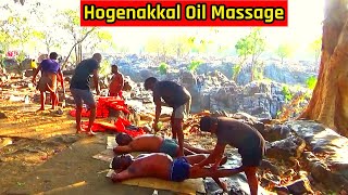 Hogenakkal Oil Massage| Hogenakkal Massage| Massage in Oil Bath| Massage Full Body Treatment ASMR