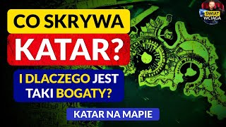 KATAR na mapie ◀🌎 FAKTY, ciekawostki i geografia. Dlaczego Katar jest taki bogaty?